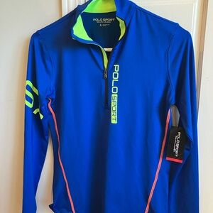 Polo Sport Blue Long Sleeve Top